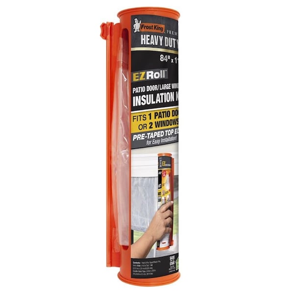 Frost King Frost King Clear Indoor Patio Door Insulator Kit 82 in. W X 112 in. L EZ86CDSP12 - main
